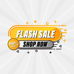 flash sale banner template promotion design background wallpaper poster banner