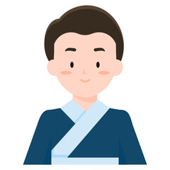 man flat icon