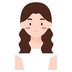 woman flat icon