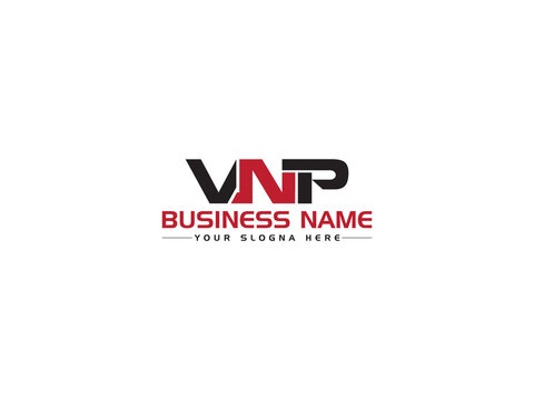 Simple VNP Logo Letter Vector Icon Design, Monogram VN Logo Concept For Business