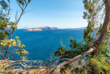 Fototapeta premium Santorini Greece Alt-Thera