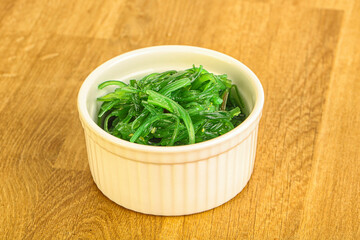 Japanese traditional seaweed salad Chukka