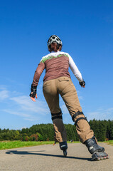 Aktiv in den Herbst mit Roller Blading