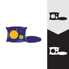Pillow Logo Vector Icon template