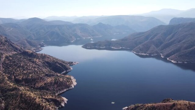 Vista a&eacute;rea Presa Zimap&aacute;n