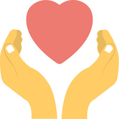 Hands Holding Heart 