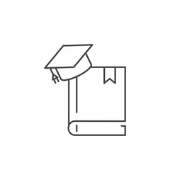 graduation cap - education icons  symbol vector elements for infographic web