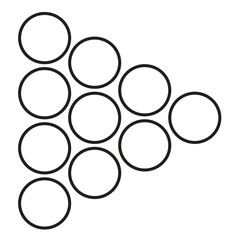 Arrow icon sign symbol design