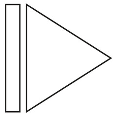 Arrow icon sign symbol design