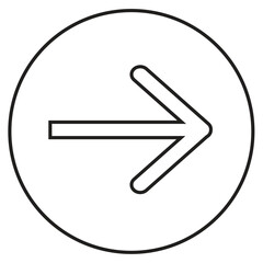 Arrow icon sign symbol design