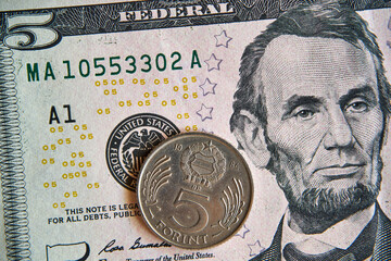 5 US dollars, Hungarian coin