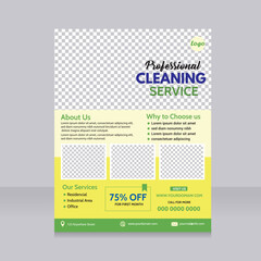 Cleaning Service Flyer Template