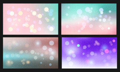 Fototapeta na wymiar Abstract colorful bokeh light background