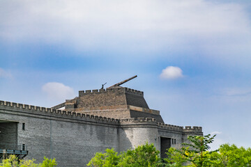 Ancient ruins Fort weapons defense building