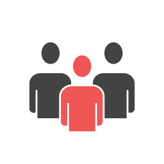 business client icons  symbol vector elements for infographic web