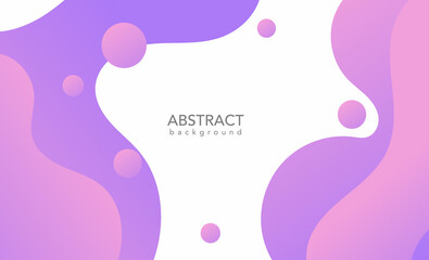 Abstract Purple background with waves 