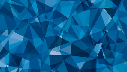 Abstract blue geometrical background. Design template for brochures, flyers, magazine