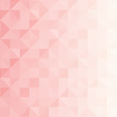 Background in pink tones. Multicolored pixel background. Abstract texture of triangles, mosaic pattern.