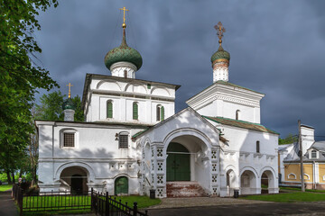 Fototapeta na wymiar Church of the Nativity of Christ, Yaroslavl
