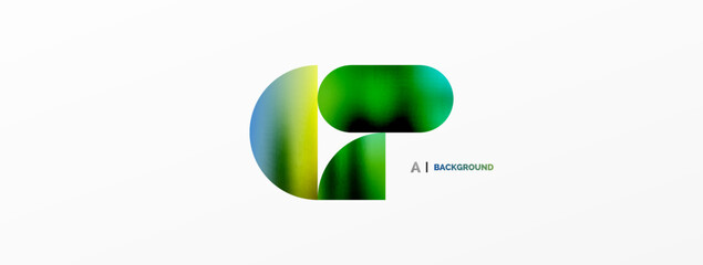 Obraz premium Circle geometric background. Metallic color shiny circles and round shapes. Vector Illustration For Wallpaper, Banner, Background, Card, Book Illustration, landing page