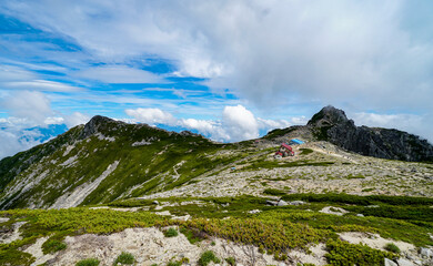 Mt. Houkendake Mt. Ina Mae Dake Komagane City Nagano Japan Summer