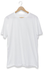 white t-shirt with hanger - 524625479