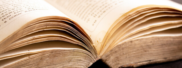 old books, collection of ancient manuscripts