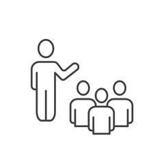 teacher icons  symbol vector elements for infographic web