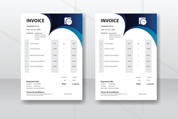 Invoice design Template