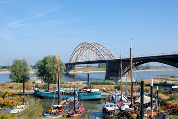 Port of Nijmegen, Gelderland province, The Netherlands