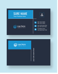 Fototapeta premium Creative and Clean Business Card Template