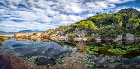 Nature preserve near Paralia Almiris, Greece
