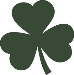 clover leaf silhouette