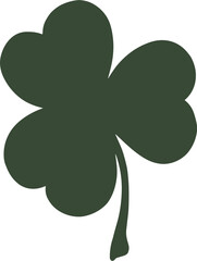 clover leaf silhouette