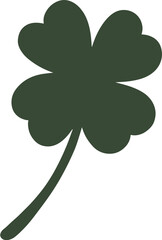 clover leaf silhouette