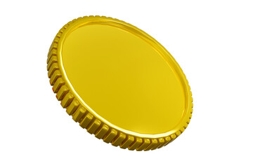 Golden coin