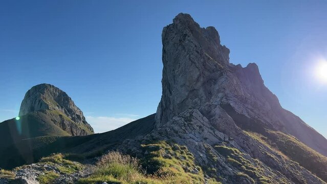 In der Schweiz am S&auml;ntis