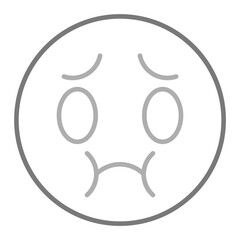 Sick Greyscale Line Icon