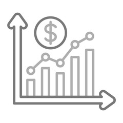 Grow Up Greyscale Line Icon