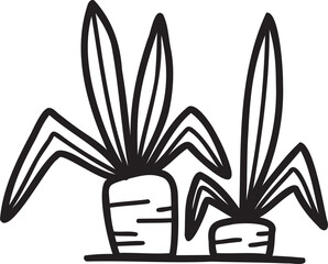 farming illustration on transparent background