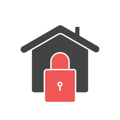 Home Security icons  symbol vector elements for infographic web