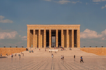 Anıtkabir, mausoleum of Mustafa Kemal Atatürk, the founder of the Turkish Republic