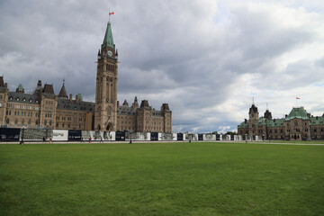 The headquarters of the Canadian Parliament, Ottawa