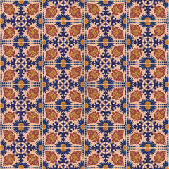 Seamless Background Nature Aboriginal Damask Pattern Art