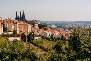 panorama prague castle