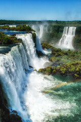 Iguazu falls, 7 wonder of the world in - Argentina