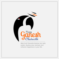 Illustration of Indian Religious Festival Ganesh Chaturthi