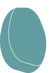 colorful boho modern abstract decoration