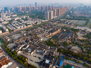 Spring and Autumn Yancheng Tourist Area, Changzhou City, Jiangsu Province, China