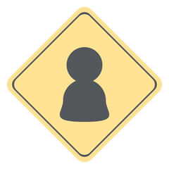 Toilet Restroom Man Male Door Sign Symbol Logo Signage Board Notice